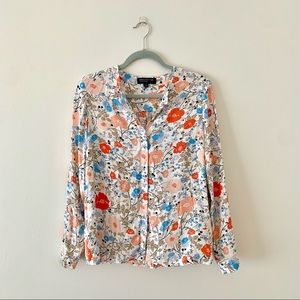 Jones New York Floral Blouse
